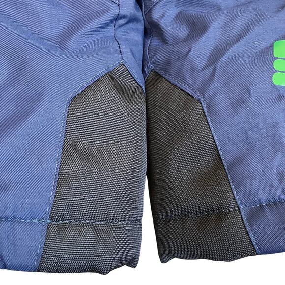 Columbia Toddler 4T Buga Nylon Snow Bib Snowsuit Omnitech Navy Fleece Top - Picture 11 of 16